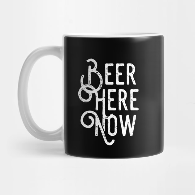 Beer Here Now by gemgemshop